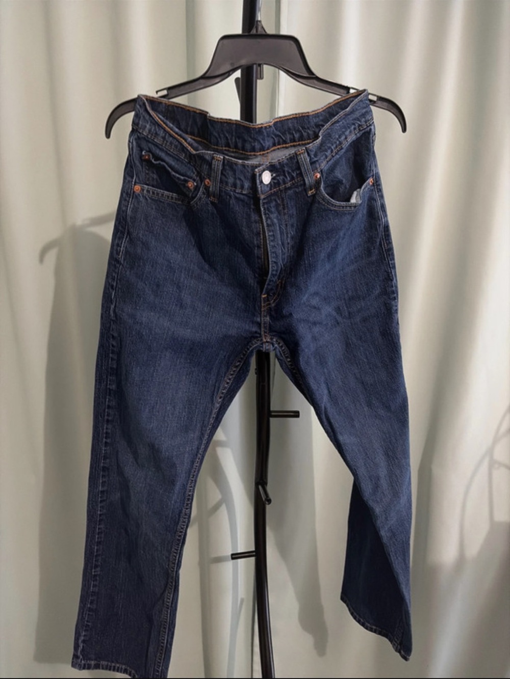 Levi's Dark Blue Relaxed Fit Men's Jeans